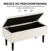 HOMCOM Szafka z miejscem do przechowywania(m-4)