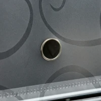 HOMCOM Armario Modular para Zapatos de Plástico con 12 Cubos Puertas y Conectores Diseño DIY para Entrada o Dormitorio Negro(m-8)