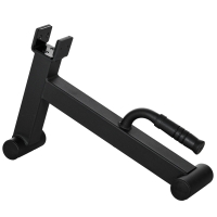 De SPORTNOW Barbell Lifter 50 x 12 x 33 cm Zwart met Antislip Handvat - Ideaal voor Deadliften