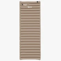 Outsunny Luftmatratze Gästematratze Gästebett, inkl. Fußpumpe, wasserabweisend, 195 cmx 70 cm x 10 cm, Khaki(m-9)