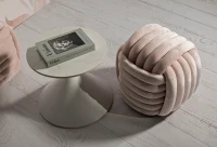 Mauro Ferretti Taburet Roz cm 45X45X45(m-6)