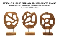 Mauro Ferretti Sculptura Lubang Tec cm 25X10X38(m-6)