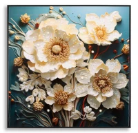 Mauro Ferretti Pictura Pe Pânza Lacut Narcy -B- Cu Rama cm 82X4X82(m-1)