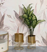 Mauro Ferretti Set 2 Bucati Suport Vază Spirala  cm Ø 23X35-20X30(m-5)