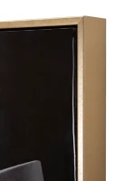 Mauro Ferretti Pictura Pe Pânza Lacuita Pălăria Wien -B- Cu Cadru cm 62X4X92(m-3)