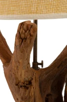 Mauro Ferretti Lampă De Masa Din Tec Reciclat cm Ø 35X80(m-6)