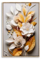 Mauro Ferretti Patrat De Perete Cu Cadru Flora M 42X3,5X62(m-1)