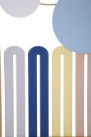 Mauro Ferretti Panou De Perete Colorat -A- cm 37X2X84(m-4)