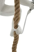 Mauro Ferretti Candelabru Maimuta Alb cm Ø 27X32X60(m-5)