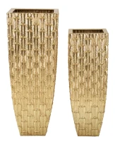 Mauro Ferretti Suport Vaze 2 Bucati cm 40X40X99-32X32X84(m-2)