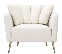 Mauro Ferretti  Fotoliu Kiev Bej cm 88X77X74(m-2)