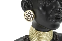 Mauro Ferretti Statuie Masai Femeie cm 23X19X38,5(m-6)