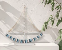 Mauro Ferretti Sculptura Lemn Barca cm 45X7X45(m-5)