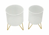 Mauro Ferretti Suport Vaza Set 2 Buc cm Ø 16X20-13X20(m-2)