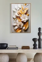 Mauro Ferretti Patrat De Perete Cu Cadru Flora M 42X3,5X62(m-5)