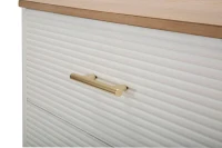 Mauro Ferretti Comoda Din Lemn Alb cm 78X37X80(m-7)