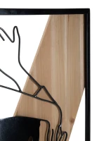 Mauro Ferretti  Panou De Perete Strip -A- Fier Si Lemn cm 50X2X90(m-3)