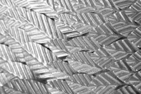 Mauro Ferretti Panou De Perete Aripi Set 2 Bucati Argintiu cm 37,5X3X100(m-3)