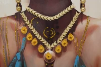 Mauro Ferretti  Pictura Pe Pânză Cu Rama Ayda -B- cm 72X4,5X102(m-4)