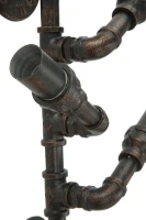 Mauro Ferretti Suport Pentru Sticle De Perete Manhattan 6 Locuri cm 27X15X55(m-5)