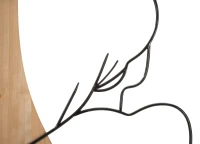 Mauro Ferretti Panou De Perete Beauty Fier Si Lemn 60X2X90(m-3)