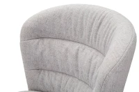 Mauro Ferretti Taburet Bar Losanna Gri, Set 2 Bucăți, Dimensiuni: 52X59X108 cm.(m-6)