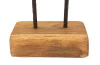 Mauro Ferretti Sculptura Lubang Tec cm 25X10X38(m-5)