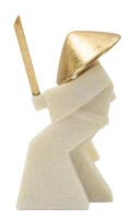 Mauro Ferretti Statueta Samurai Toku Cuart -B- cm 14X9X24,5(m-3)