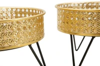 Mauro Ferretti Suport Vaza Bossy Set 2 Buc cm Ø 20,5X13-18X13(m-3)