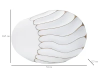 Mauro Ferretti Vaza Poliresina cm 34X11,5X24,5(m-7)