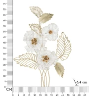 Mauro Ferretti Panou De Perete Alb cm 54X6,4X73,7(m-6)