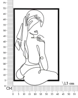 Mauro Ferretti  Panou De Perete cm 40X1,3X70(m-6)