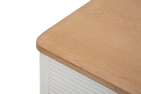 Mauro Ferretti Comoda Din Lemn Alb cm 78X37X80(m-5)