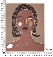 Mauro Ferretti Pictura Pe Pânza Femeie cm 80X2,8X100(m-6)