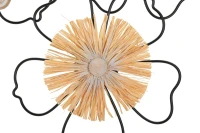 Mauro Ferretti Panou De Perete Fier/Lemn Itis cm 75X3,5X42(m-2)