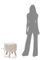 Mauro Ferretti Taburet Damasco Ø 35X40(m-8)