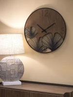 Mauro Ferretti Ceas De Perete  Lemn/Frunze cm Ø 60X2(m-5)