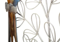 Mauro Ferretti Panou De Perete Fier Papagal cm 28,6X2,5X74,3(m-4)