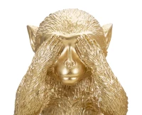 Mauro Ferretti  Maimuta Nu Vad/Nu Aud/Nu Vorbesc Set 3 Bucati cm 13X14X19,5(m-5)