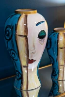 Mauro Ferretti Vaza Ceramica Art Face cm Ø 28X50(m-6)