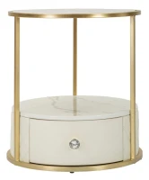 Mauro Ferretti Noptieră Rotunda Sharon cm Ø 43X48(m-2)