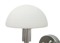Mauro Ferretti Lampa De Perete Argintie cm 23X15X22(m-5)