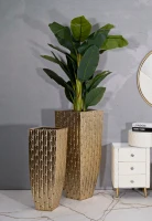 Mauro Ferretti Suport Vaze 2 Bucati cm 40X40X99-32X32X84(m-6)