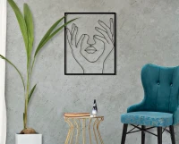 Mauro Ferretti Decoratie De Perete Simply Face cm 50,5X1,3X61(m-5)