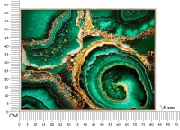 Mauro Ferretti Picture Pe Pânza Lacuita Smeraldy -A- Cu Rama cm 82X4X62(m-7)