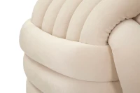 Mauro Ferretti Taburet Crem cm 45X45X45(m-5)