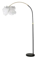 Mauro Ferretti Lampa De Podea Alb Si Negru cm 100X150-180(m-1)