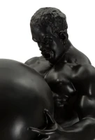 Mauro Ferretti Statueta Atlas cm 18,5X20,5X43,5(m-3)