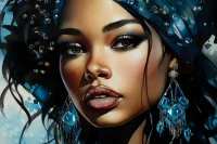 Mauro Ferretti Pictura Pe Pânza Lacuita cm 82X4X82(m-2)