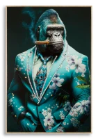 Mauro Ferretti Pictura Pe Pânza Lacuita Kongy -A- Cu Cadru cm 62X4X92(m-1)